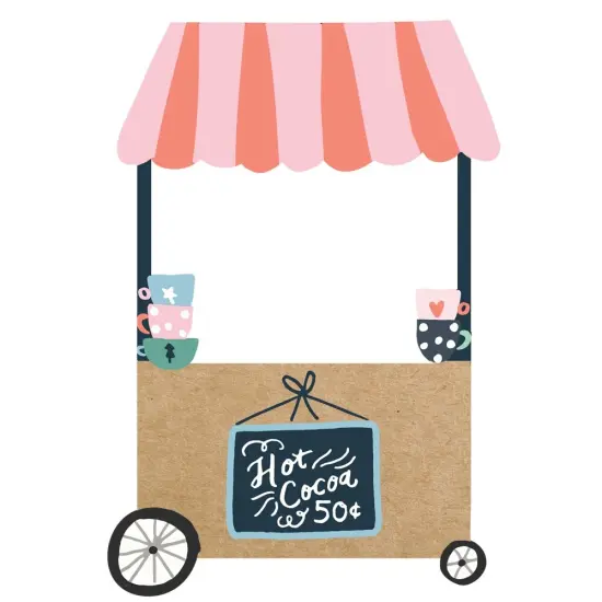 Winter Wonder Chipboard Frames-6/Pkg {4}