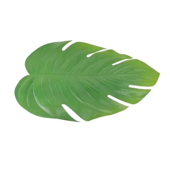 Allstate 18" Green Over Sized Monstera Leaf Placemat {3}