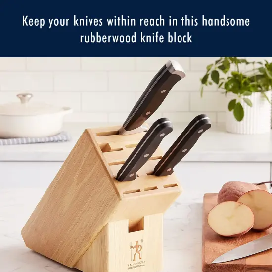 Henckels Hardwood Knife Block, Knife Storage, 11-slot {3}
