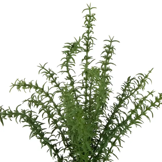 Northlight Real Touch™ Artificial Thyme Plant in Gray Ceramic Pot - 15" Green {6}