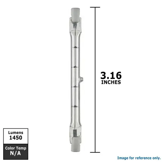 USHIO 130V-150W/79MM Short R7S-12 base Halogen Bulb {2}