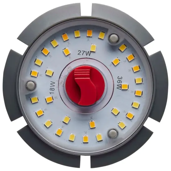 Satco LED HID Replacement 36/27/18 Wattage & CCT Selectable Mogul Base 100-277V Warm to Cool White {5}