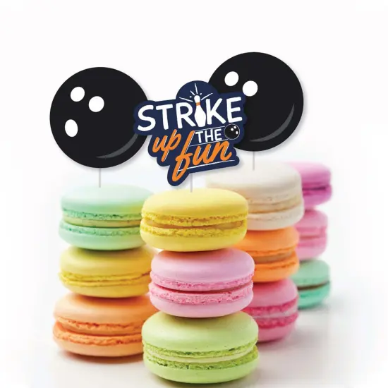 Big Dot of Happiness Strike Up the Fun - Bowling - DIY Shaped Birthday Party or Baby Shower Cut-Outs - 24 Count {4}