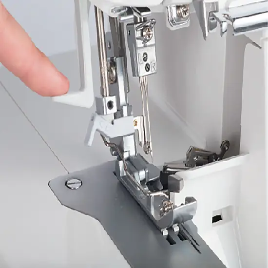 Juki MO-1000 2/3/4 Air Threading Overlock Serger Sewing Machine {3}