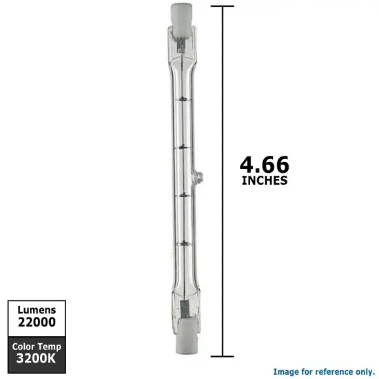 USHIO 1000328 - EME, JP240V-800WC1UA 119.6mm Long R7S Stage Studio Bulb {4}