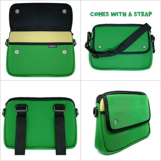 Wrapables Waterproof Bike Bag, Handlebar Cycling Storage Pouch for Tools and Accessories Green {4}