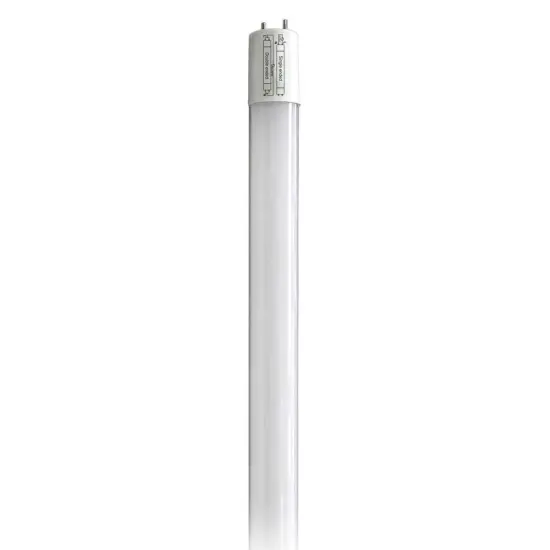 Satco 9W 2Ft T8 LED Tube 3500K 1100LM G13 Base Ballast Bypass Neutral White {4}