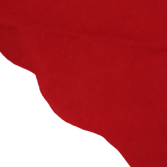 Northlight Scalloped Edge Christmas Tree Skirt - 48" - Red {4}