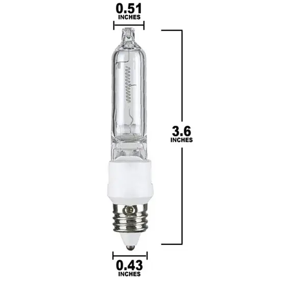 USHIO EYW bulb JCV130v-500wGS 500w Halogen Lamp replacement {4}