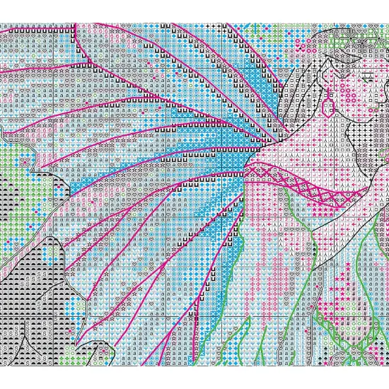 Dimensions Counted Cross Stitch Kit 14"X12"-Summer Fairy {6}