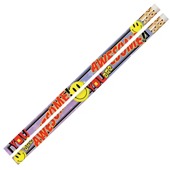 You Are Awesome Motivational Pencils, 12 Per Pack, 12 Packs {1}