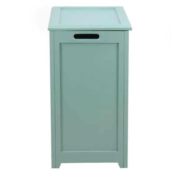Oceanstar Storage Laundry Hamper, Turquoise Blue {6}