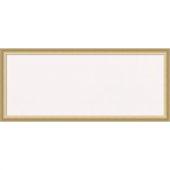 Florence Framed Corkboard, White Cork Gold {1}