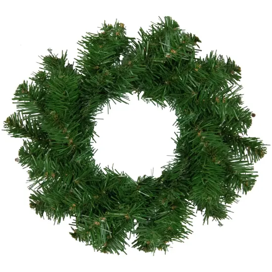 Northlight Deluxe Dorchester Pine Artificial Christmas Wreath - 8" - Unlit Green {1}