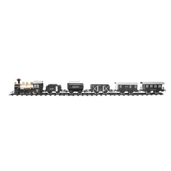 Northlight 17-Piece Black Consummate Animated Classic Train Set {3}