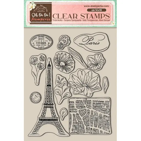 Stamperia Clear Stamps-Oh La La - Tour Eiffel {1}