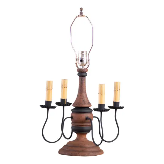 Jamestown Lamp Base in Hartford Pumpkin {1}