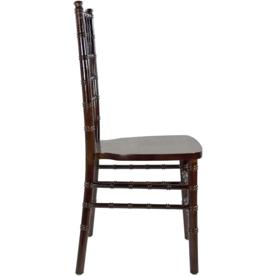 Emma and Oliver Wood Chiavari Chair Fruitwood {4}