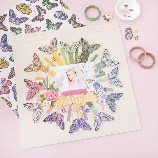 Crate Paper Moonlight Magic Washi Tape 12/Pkg-Gold Foil {5}