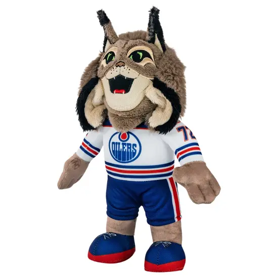 Bleacher Creatures Edmonton Oilers Hunter 10" Mascot Plush Figure (Road Uniform) {3}
