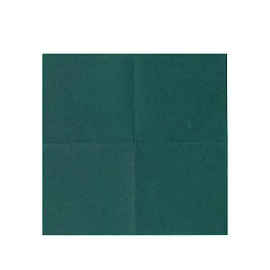 HUNTER GREEN 20 Square 10" x 10" Airlaid Paper Disposable Cocktail NAPKINS {5}