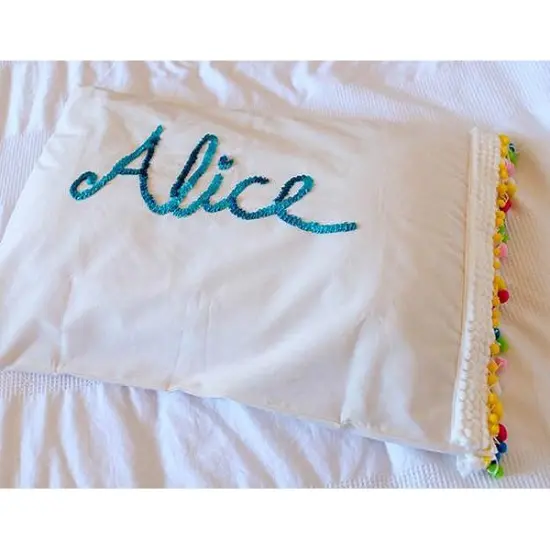 10 yards of Lorelli Pompom Fringe Trim 3/4" | 10 yard cut White Multi {4}