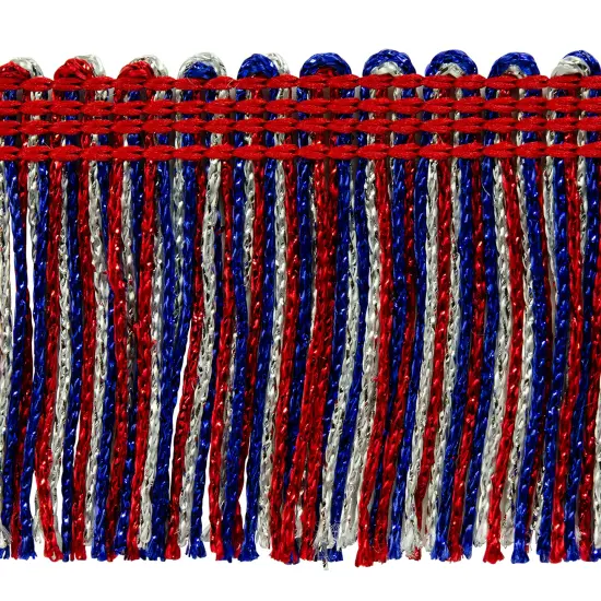 20 Yards of 2" Metallic Chainette Fringe Trim | 20 yard cut Gold {3}