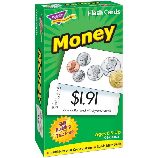 Money Skill Drill Flash Cards, 3 Packs {5}