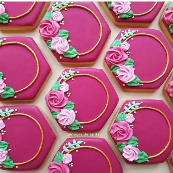 Ann Clark Hexagon Cookie Cutter, 3.75 inch 3.75" {3}