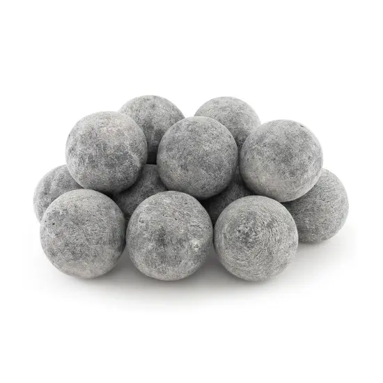 15 Pieces Ceramic Fiber Fire Balls Suitable for Indoor and Outdoor Use {1}