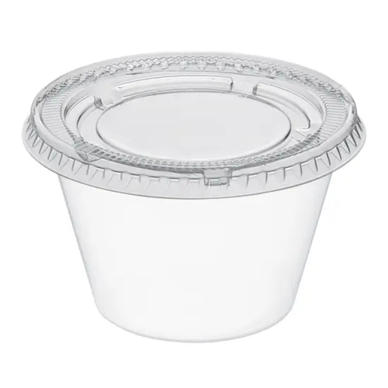 Clear Plastic Portion / Souffle cup 4oz {2}