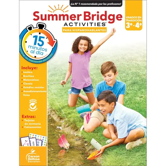 Summer Bridge Activities Spanish, Grade 3-4 {1}