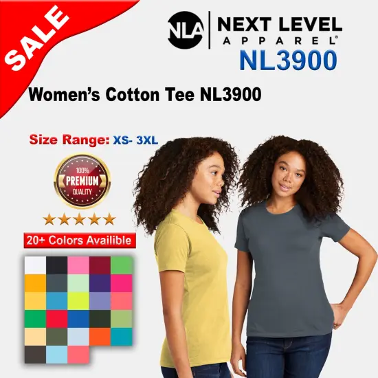 Next Level&reg; Women&rsquo;s Cotton Crewneck Short Sleeve Tee Turquoise {2}