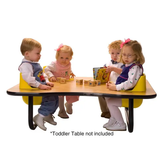 Junior Seat Replacement Belt for Toddler Table, Black, Pack of 3 {2}