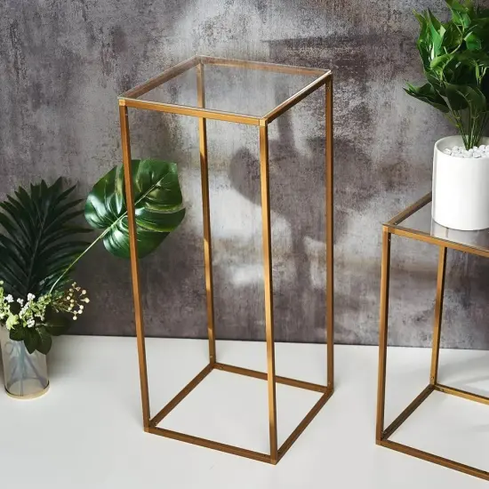 2 CLEAR 10" PLEXIGLASS SHEETS Square Acrylic Sign Boards {5}