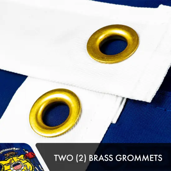 Wisconsin State Flag 210D Embroidered Polyester 3x5 Ft - Double Sided 2ply {3}