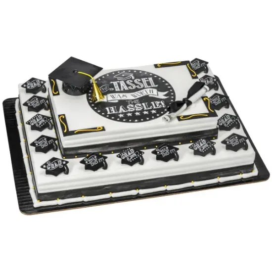 Graduation You Did it Grad Assortment Cupcake Cake Pics - set of 12 {2}