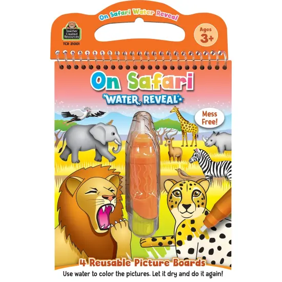 On Safari Water Reveal Book, 6 Sets {3}