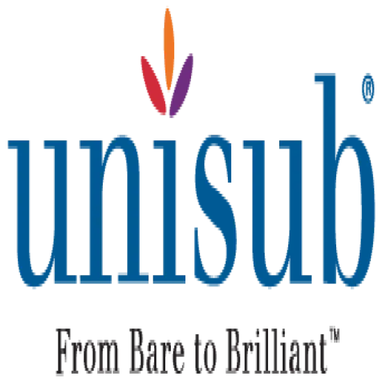 ChromaLuxe UniSub Gloss White Metal Trophy Disk - 2" Round 20 x Case 5572 {6}