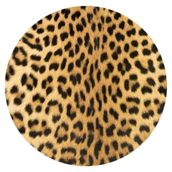 Leopard Spots Car Coasters, Ceramic Stone Drinks Coaster Set for Women Man 2.56" (2 Pack) {1}