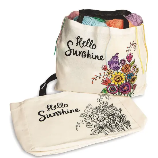 Velvet Art Hello Sunshine Tote Bag (Pack of 12) {3}