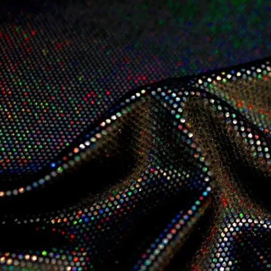 Legacy Foiled Stretch Velvet Fabric Navy/Royal {3}