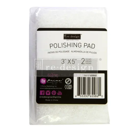 Polishing Pads - 2 pcs, 3"x5"x1" {1}