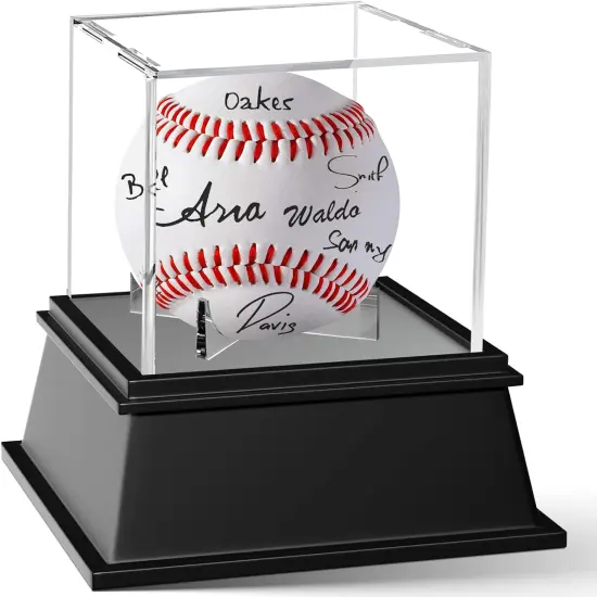 Baseball Display Case, Baseball Holder Display Case, Acrylic UV Protected Baseball Case for Display, Baseball Display Case for Autographed Baseball {1}