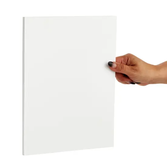 6 Pack 8.5x11 inch White Blank Hardcover Books for Kids to Write Stories, Unlined Scrapbook and Journal - 18 Sheets/36 Pages Each {6}