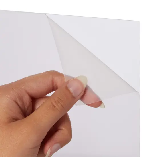 6 Pack Square Laser Engraving Blanks for Acrylic Light Base, 2mm Plexiglass Sheets (5.9 x 5.9 In) Clear {3}