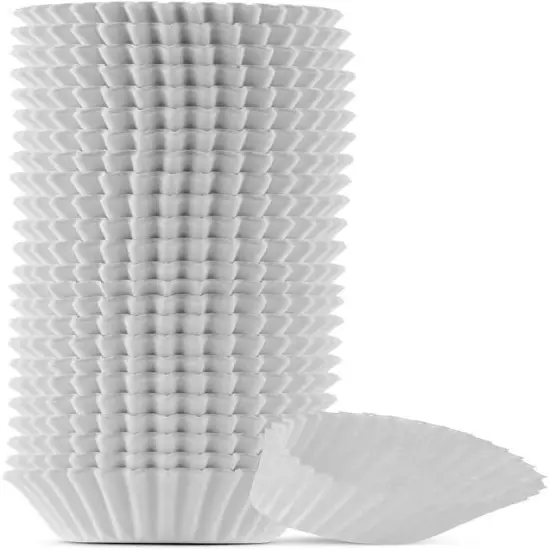 Mini White Cupcake Liners | 500 Paper Baking Cups | Greaseproof No Smell Cupcake Wrappers | Muffin Liners for Desserts & Candies Cupcake Liner for Holidays, Birthdays & Protein Balls {1}