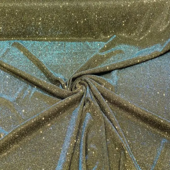 1 Yard Glitter Metallic Lame Knitted Stretch Fabric for Costumes Dancewear Apparel 57/58 Inch Wide Red {6}