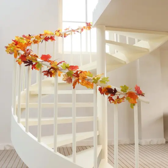 5 Pack Fall Garland - Leaves Garland,Fall Leaf Garland {5}