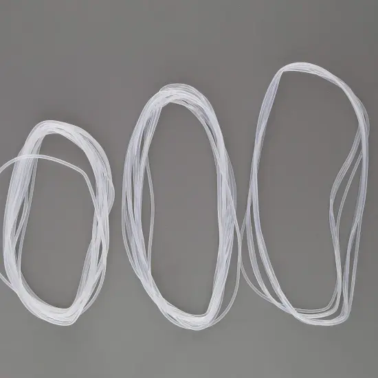 The Beadsmith Deb Moffett-Hall&rsquo;s Endless Loom Bands, Clear Color, 28 Piece Assortment Pack, Use with The Endless Loom {4}